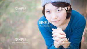 【緑ヶ丘公園】おねがい。 写真素材