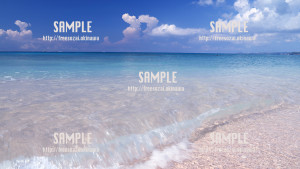 【津堅島】 島の海 写真素材